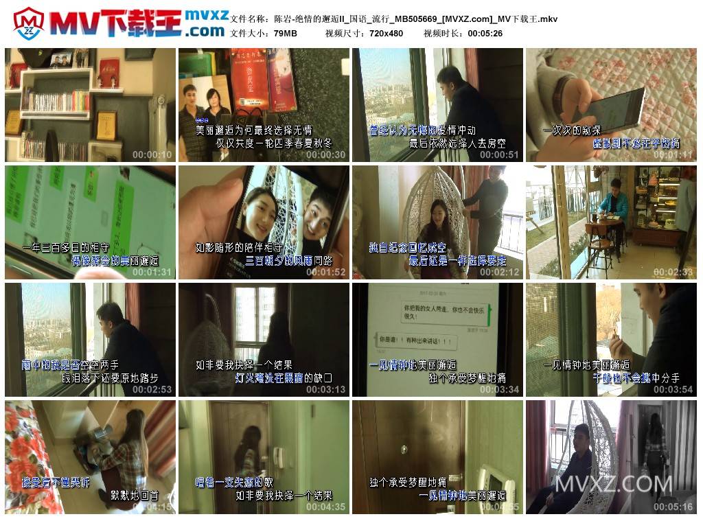 陈岩-绝情的邂逅II_国语_流行_MB505669